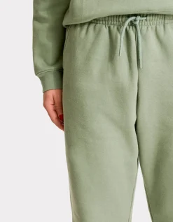 Fleece joggingbroek - groen