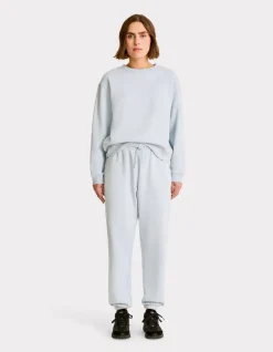 Fleece joggingbroek - lichtblauw