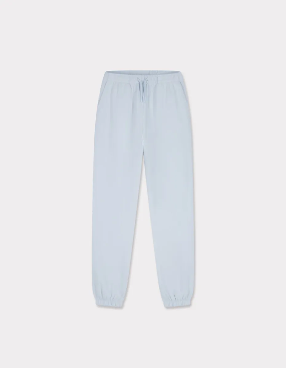 Fleece joggingbroek - lichtblauw