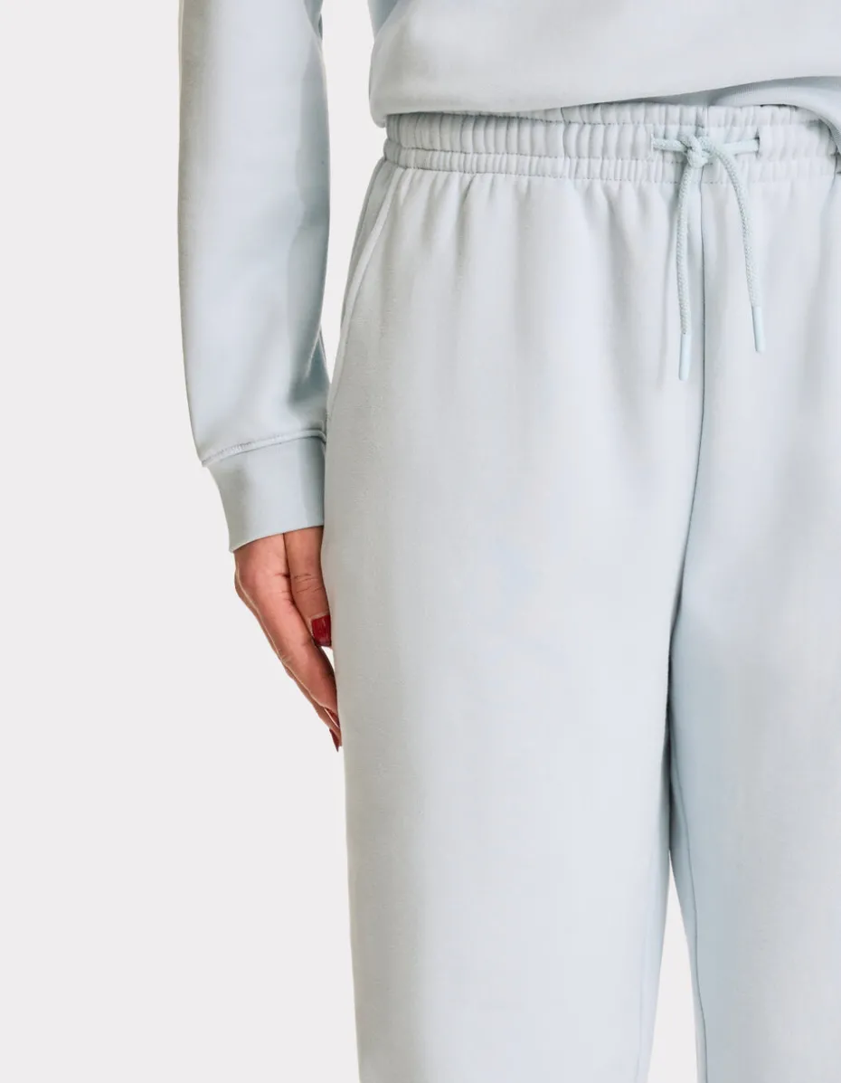 Fleece joggingbroek - lichtblauw