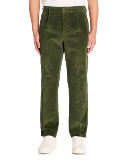Fluwelen broek - kaki