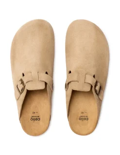 Gesloten klompen - beige