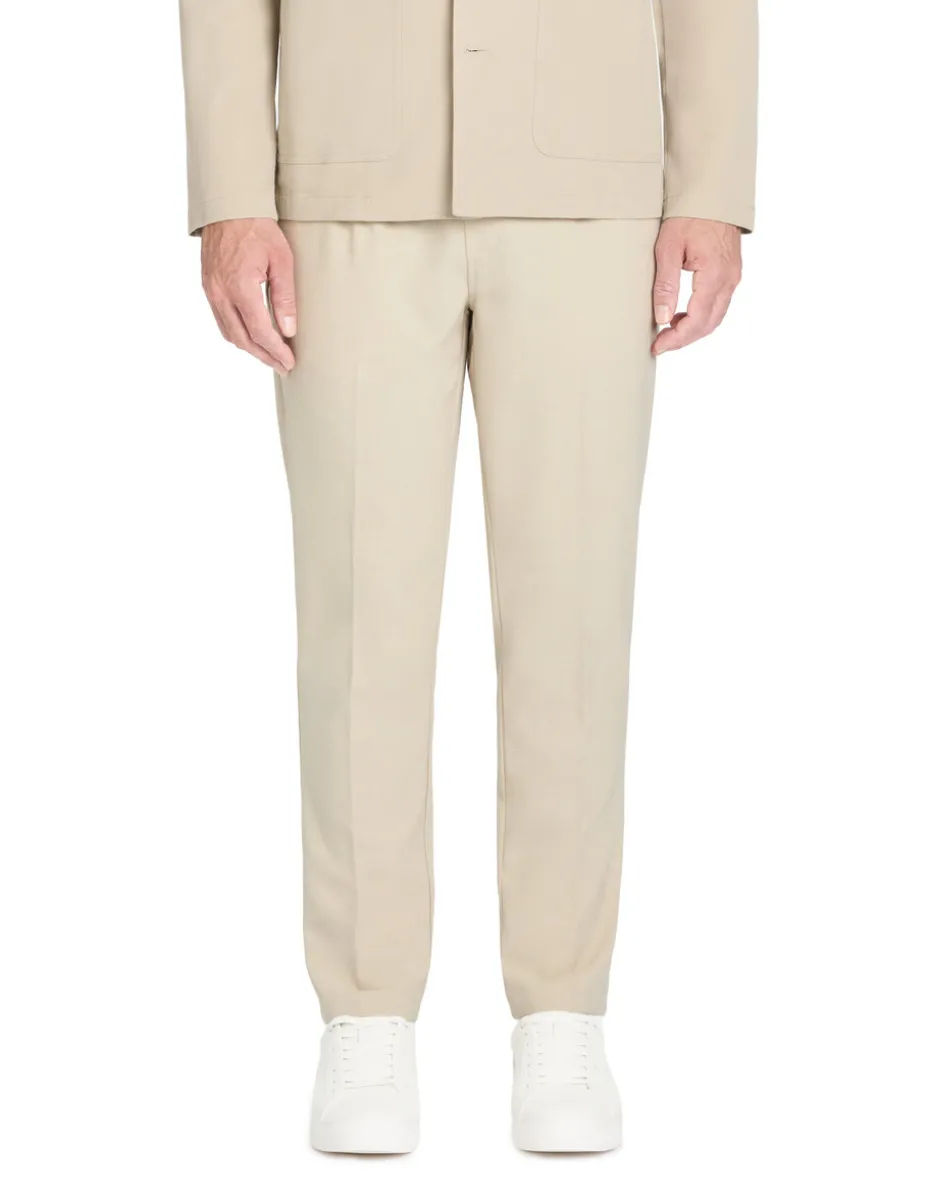 24H Slim broek - beige