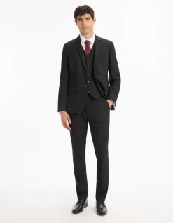 Hemd extra slim stretch katoen - wit
