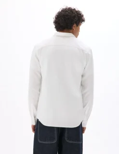 Hemd regular fit 100% TENCEL™ Lyocell - wit