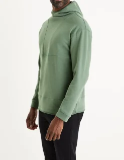 Groene hoodie