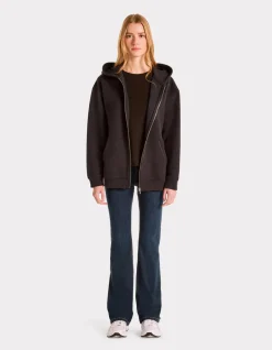 High waist jeans - donkerblauw