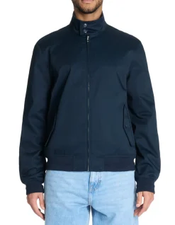 Hoge kraag vest - marine