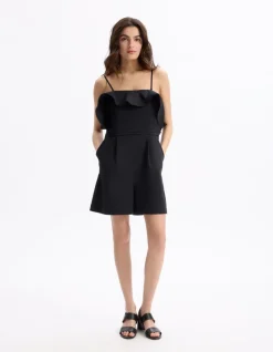 3-in-1 modulaire jumpsuit - zwart