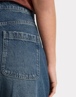 Italiaanse pocket jeans - blauw