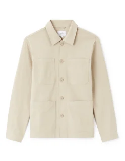 Jas col chemise - beige