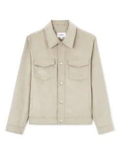 Jas col chemise - beige