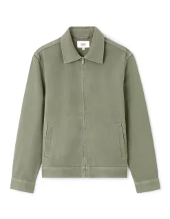 Jas col chemise - groen