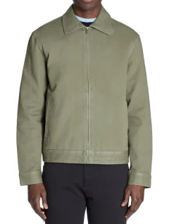 Jas col chemise - groen