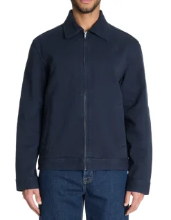 Jas col chemise - marine