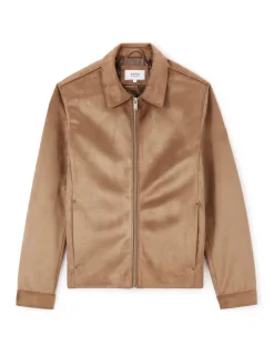 Jas col chemise - taupe