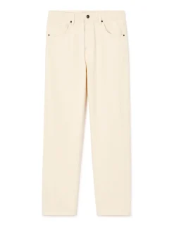 Jean baggy 100% katoen c75 - beige