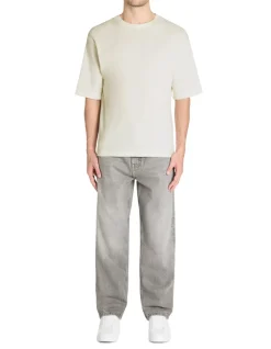 Jean baggy 100% katoen C75 - grijs