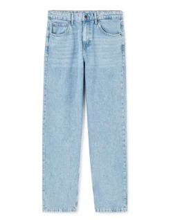 Jean baggy 100% katoen c75 - lichtblauw