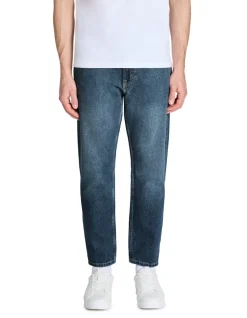 Jean ontspannen 100% katoen c85 - denim