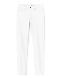 Jean slim 100% katoen stretch c25 - wit