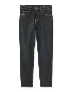 Jean straight 100% katoen stretch C15 - blauw