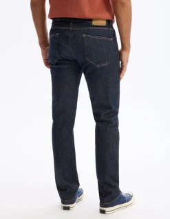 Jean Straight Powerflex - Donkerblauw