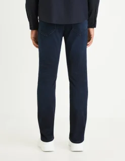 Jean straight stretch C15 3 lengtes - marine