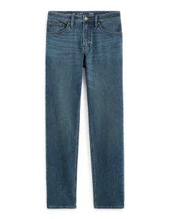 Jean straight stretch C15 3 lengtes - blauw