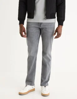 Jean straight stretch C15 3 lengtes - grijs