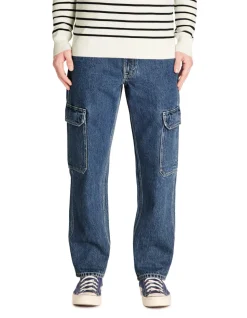 Jean van 100% katoen c75 - blauw