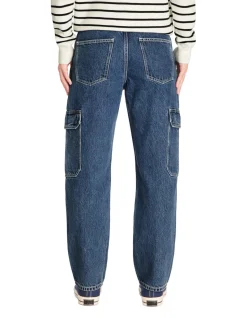Jean van 100% katoen c75 - blauw