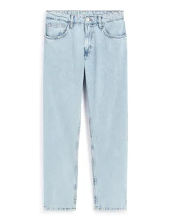 Jeans ontspannen 100% katoen c85 - lichtblauw