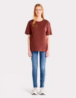 Jegging met hoge taille - blauw