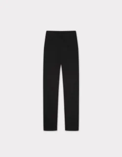 Jegging met hoge taille - zwart