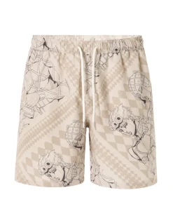 Jojo's Bizarre Adventure - Zwemkostuum beige