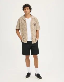 Jojo's Bizarre Adventure - Beige badstof hemd