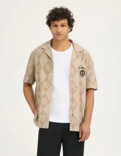 Jojo's Bizarre Adventure - Beige badstof hemd