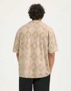 Jojo's Bizarre Adventure - Beige badstof hemd