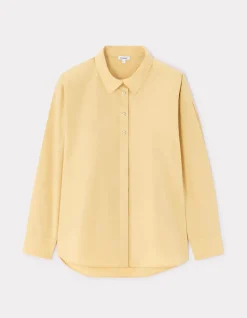 Katoenen blouse - geel
