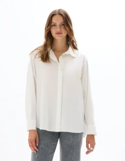 Katoenen blouse - wit