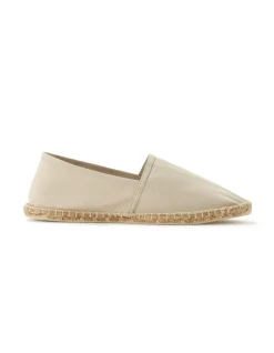 Katoenen canvas espadrilles - beige