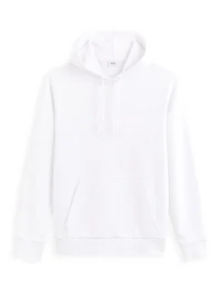 Katoenen hoodie - wit