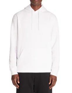 Katoenen hoodie - wit