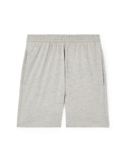 Katoenen pyjamashort - groen