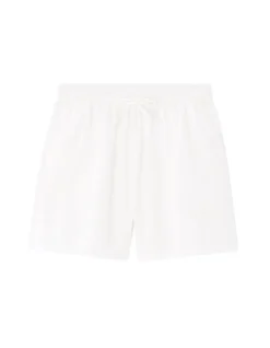 Katoenen short van gaas - wit