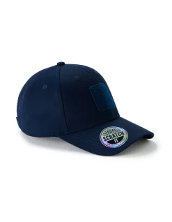 Katoenen twill pet - marine