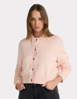 Kort katoenen vest - nude
