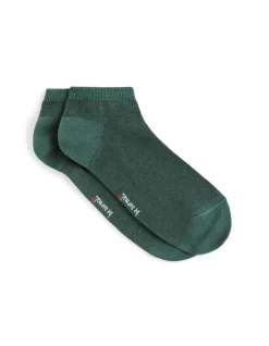 Korte katoenen sokken - kaki