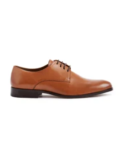 Leren derbies - bruin